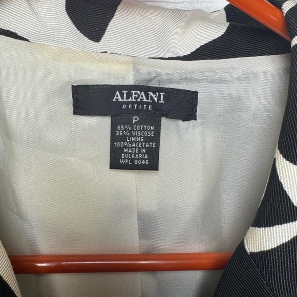 Alfani Black and White Geometric Blazer Dress - Picture 2 of 8